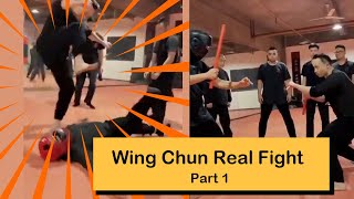 Wing Chun Real Fight   (Part 1)  Master Tu TengYao