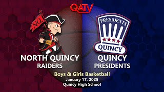 High School Basketball: North Quincy vs Quincy (January 17, 2025)