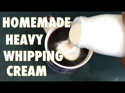 HOMEMADE HEAVY WHIPPING CREAM HOMEMADE HEAVY WHIPPING CREAM