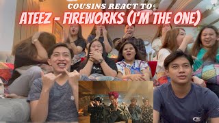 COUSINS REACT TO ATEEZ(에이티즈) - ‘Fireworks (I'm The One)’ Official MV