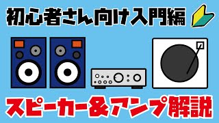 【スピーカー解説】今さら聞けない、、スピーカーについての基礎的なお話！スピーカーやアンプの種類などについてご説明します！！(入門編)