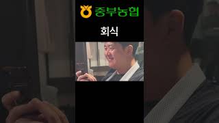 회식 #직장인브이로그 #농협 #절대 술을 강요하지 않아요