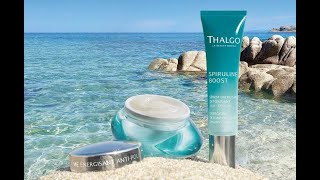 FACIAL TUTORIAL  THALGO Spiruline Boost Detoxifying \u0026 Anti Aging Treatment