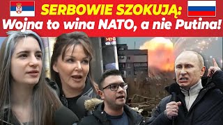 SZOKUJĄCE słowa Serbów o WOJNIE na Ukrainie: \