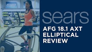 AFG 18.1 AXT Elliptical Trainer Review