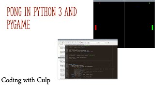 Classic Pong game in Python and Pygame