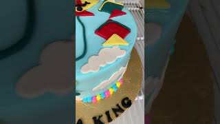 Kite cake l Basant 2024 cake l Dil hoa bo kata