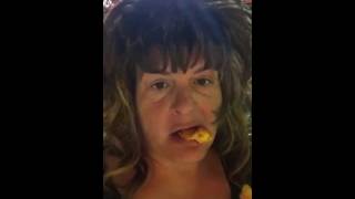 Carla reviews Mac N Cheetos from Burger King
