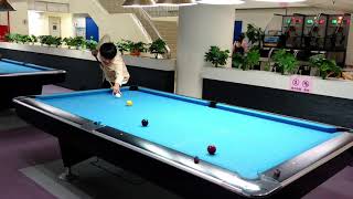 如何打撞球_跳球  How to play billiard_Jump shot