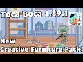 Toca Boca 1.89.1 Latest Mod Update Creative Workshop Furniture Pack