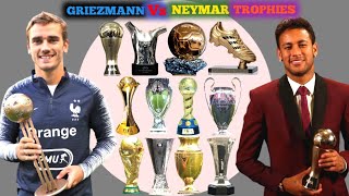 Neymar Jr Vs Antoine Griezmann All Trophies & Awards. Antoine Griezmann Vs Neymar Jr All Trophies