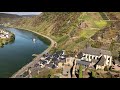 das moseltal fluss cochem beilstein the moselle valley 4k