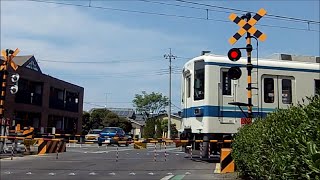 東武小泉線(館)　第32号踏切道