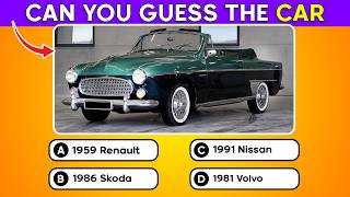 Classic Car Quiz | 95.7% Will FAIL This 30 RAREST CLASSIC Car In The UK 🇬🇧