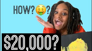 How To Make $20,000 on eBay | Story Time: Taking $20,000 Risk| How to Sell YOUR Art!