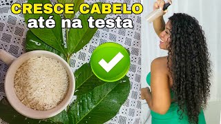CABELO CRESCE EM 10 DIAS COM APENAS 2 INGREDIENTES MÁGICOS