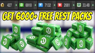 Secret to have 6000+ FREE Rest Packs 7000+ Morale and 2000+ Treatment packs in Top Eleven 2025