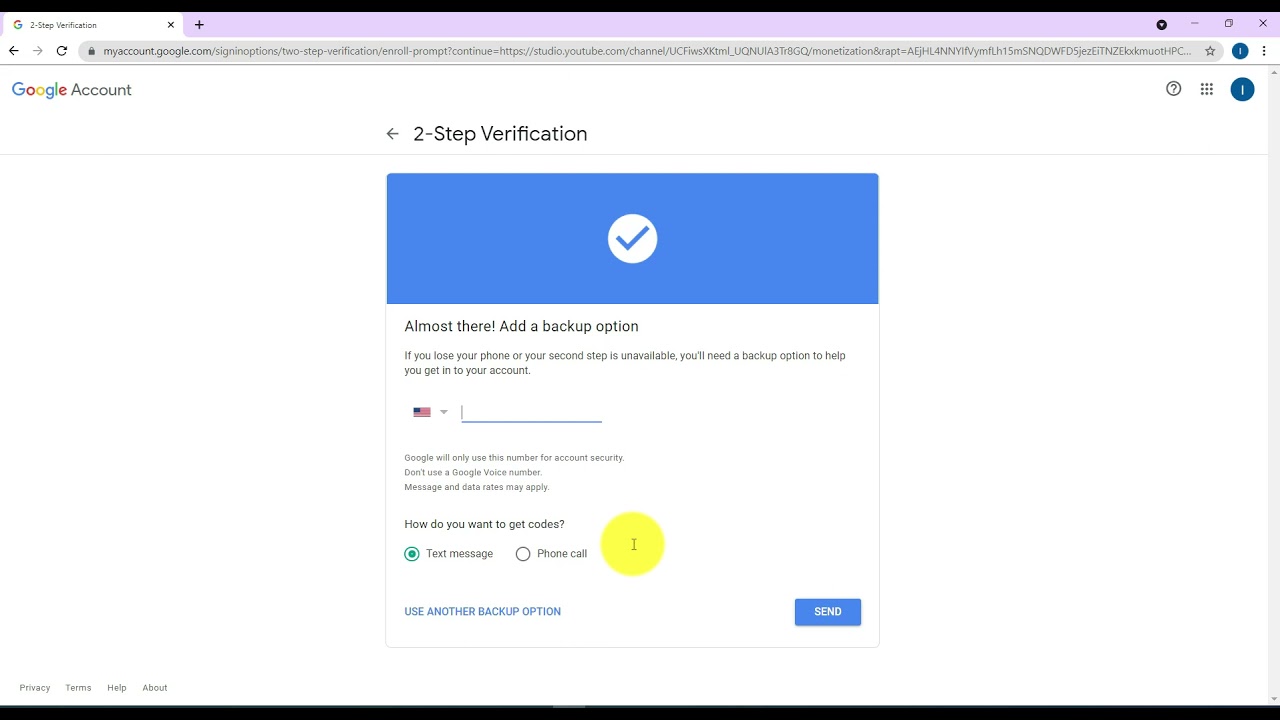 How To Secure Your Youtube Channel By Turning On 2 Step Verification How To Secure Your Youtube Channel By Turning On 2 Step Verification