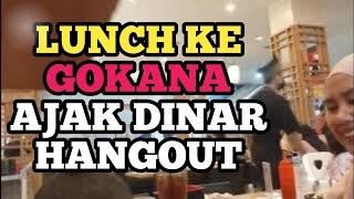 AJAK DINAR MAKAN KE GOKANA, RESTO NUANSA JEPANG