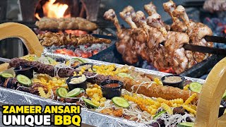 Zameer Ansari Kabab & BBQ | Nau Ratan Kabab, Chandan Kabab & Ultimate Platter, Karachi Food Pakistan