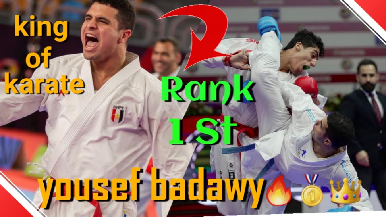 Best Of Karate | King Of Karate (yousef Badawy👑)|karate Kumite - YouTube