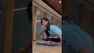 ramya pandian recent yoga video | 90ts song siva siva shankara song | #shorts #status | #gvkforever