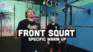 Front Squat - Specific Warm Up