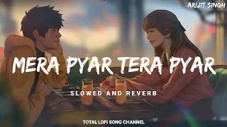 Mera Pyar Tera Pyar [ Slowed + Reverb ]  Jalebi | Arijit Singh | Lofi Song | Total Lofi Song Channel