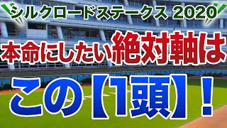 シルクロードステークス2020 本命にしたい絶対軸は【この1頭】