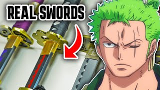 We Unboxed REAL One Piece Swords
