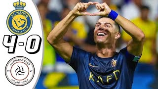 Ronaldo Show who is king | Al Nassr vs Al Shabab 4 0 Hіghlіghts & Goals 2023 HD
