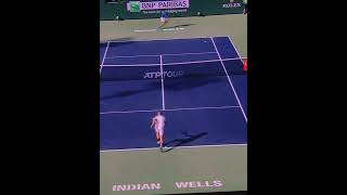 FOKINA SHUTS DOWN Medvedev with a Winner! Indian-Wells 2023