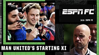 Manchester United’s potential starting XI next season 🍿 | ESPN FC