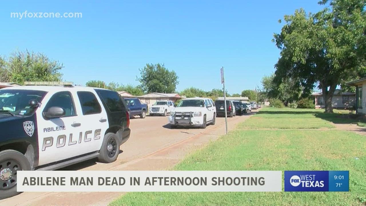 Abilene Man Dies After Being Shot Multiple Times - YouTube