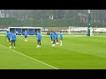 inter monaco training nerazzurro per la champions league