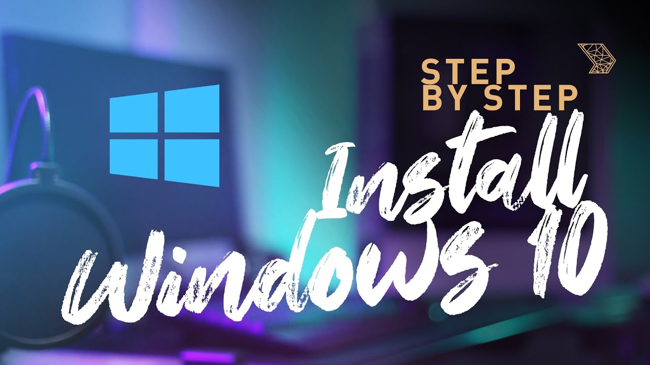 Step By Step : Cara Install Windows 10 - YouTube