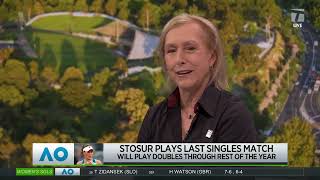 Tennis Channel Live: Samantha Stosur's Last Singles Match