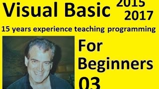 Microsoft Visual Basic For Beginners, DIM, INTEGERS, MATH, #3
