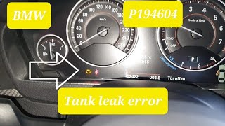 Bmw 194604 error code! How to fix it