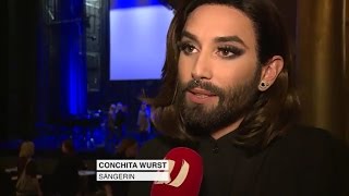 Conchita Wurst - Wider die Gewalt ("Leider ist Gewalt allgegenwärtig", W24)