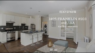 1405 Franklin #203, San Francisco CA | 1 Bedroom 1 Bath