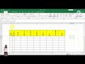 วิธีปรับขนาดความกว้างของคอลัมน์และความสูงของแถวใน excel ให้ได้ขนาดตามต้องการ หรือให้เท่ากันทุกช่อง