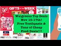 Free Toothpaste, Cheap Food Deals & More! Walgreens Extreme Couponing|Nov 10-17th!