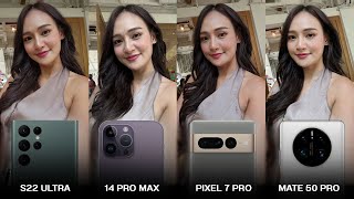 เทียบกล้องมือถือ ถ่ายคนเน้นๆ Galaxy S22 Ultra/ iPhone 14 Pro Max/ Pixel7 Pro/ HUAWEI Mate 50 Pro