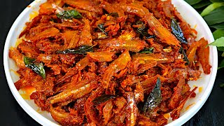 நெத்திலி கருவாடு ப்ரை சுவையா இப்படி செய்யுங்க/Dry Fish Fry /Nethili Karuvadu Varuval recipe in Tamil