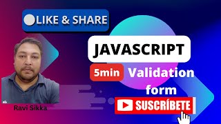Java script validation form