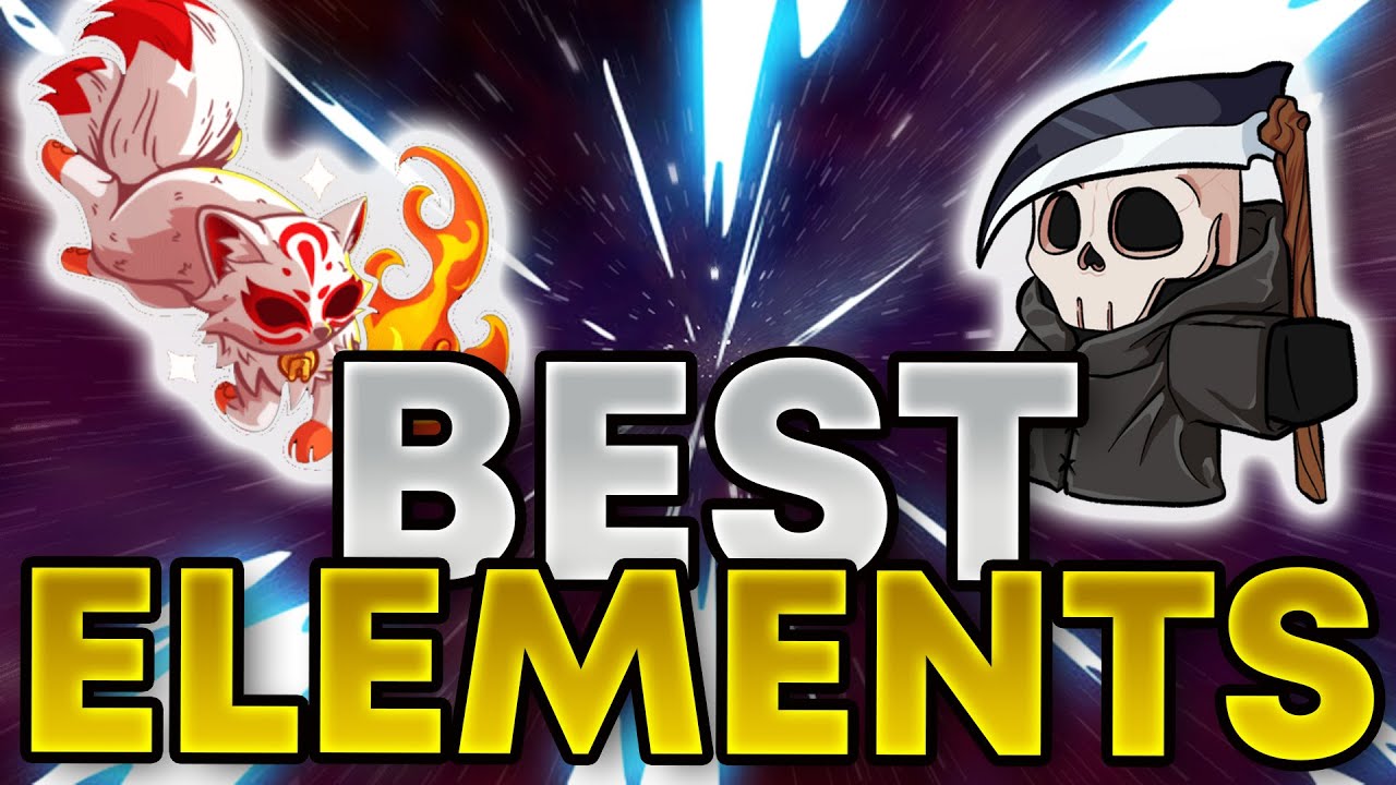 ALL ELEMENTS TIER LIST | Elemental Dungeons - YouTube