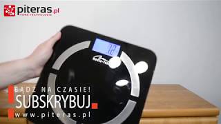 Media-Tech SmartBMI Scale BT - Nowoczesna waga łazienkowa - Unboxing