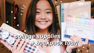 my college backpack + school supplies haul 2019! 🎒🌱