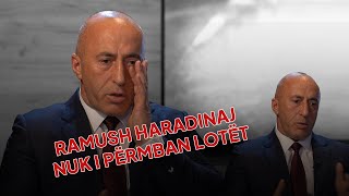 Ramush Haradinaj nuk i përmban lotët teksa flet për vuajtjet e familjeve shqiptare